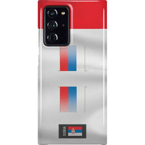 Serbia Soccer Flag Galaxy Cases